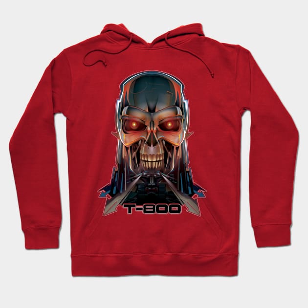 TERMINATOR-T-800 Hoodie by mexifunk